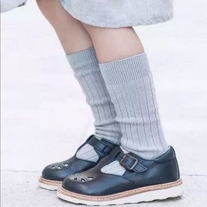 Young Soles London Rosie T-Bar Leather shoes Size EU 31/US 13.5